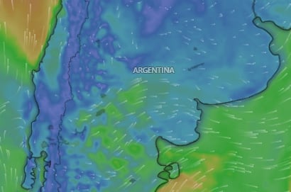 Hay alerta amarilla por vientos para este lunes 29 de junio: las provincias afectadas