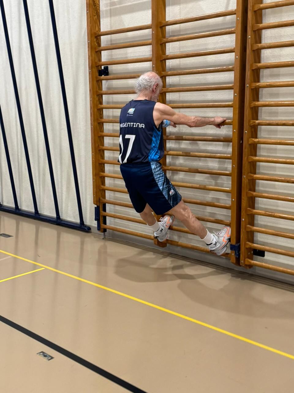El entrenamiento de los deportistas no solo consistió en la técnica específica, sino que aplicaron otras cuestiones, como la respiración y reorganización de la postura