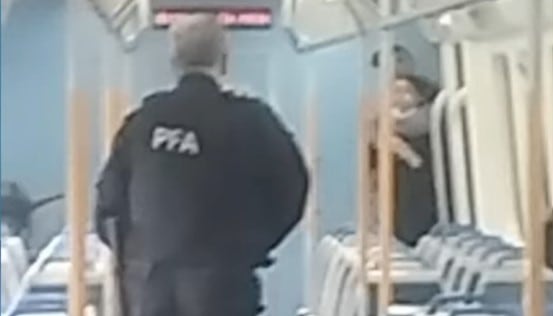Una mujer fue tomada de rehén en el tren Roca