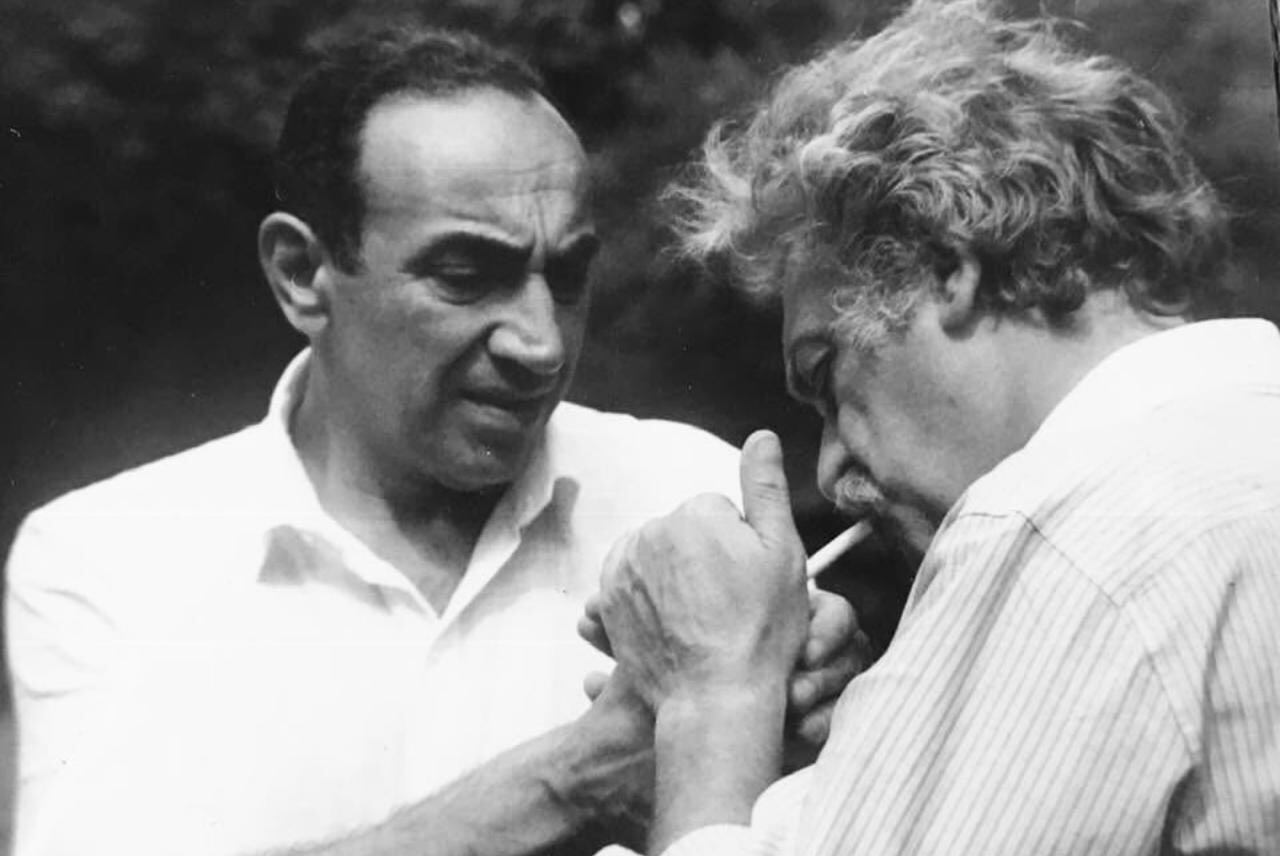 Oscar Brandan y Antonio Seguí