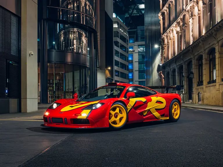 Fue el primer McLaren F1 GTR construido con las especificaciones desarrolladas para la temporada de 1996 (foto RM Sotheby´s)