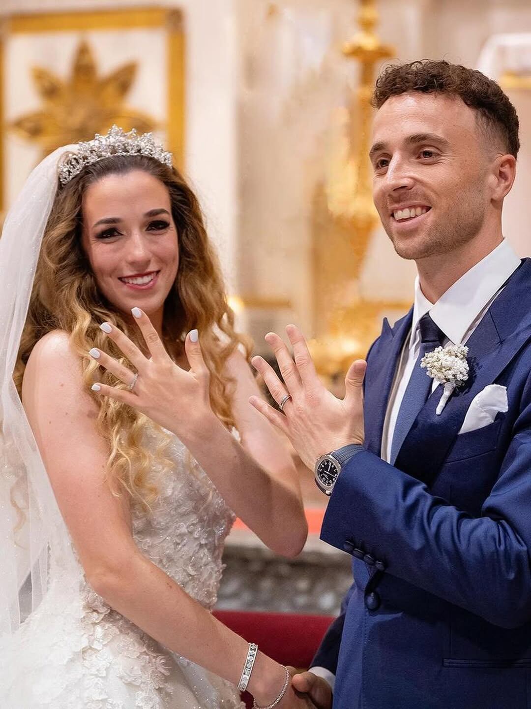 Diogo Jota y Rute Cardoso se casaron el 22 de junio (Foto: Instagram @rutecfcardoso14)