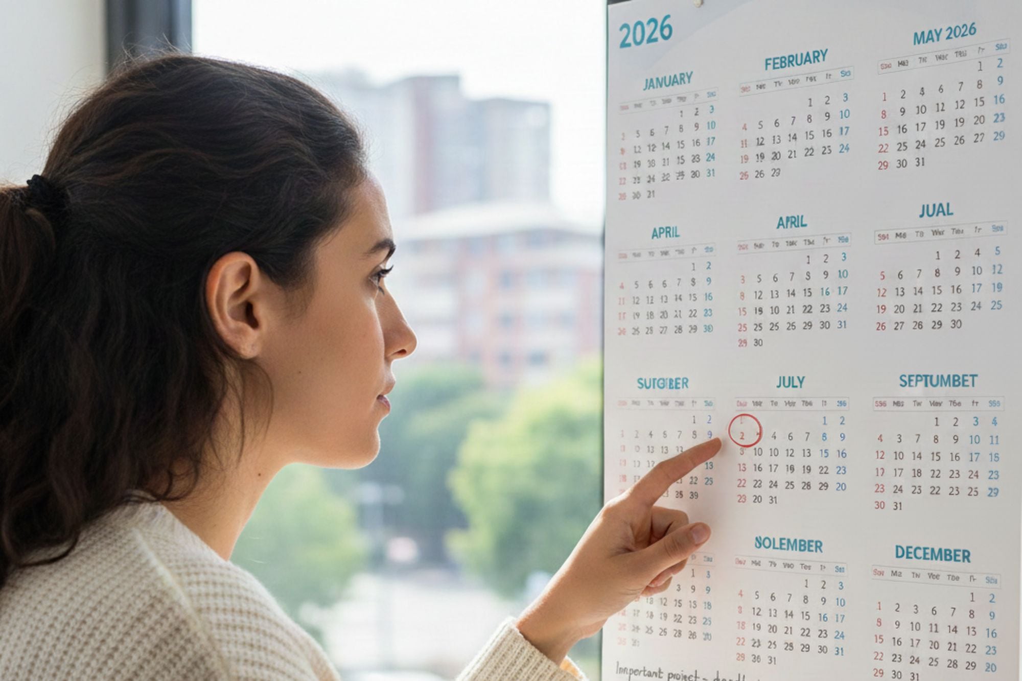 Calendario oficial 2026: la lista completa de los 11 feriados federales y fines de semana largos en EE.UU.