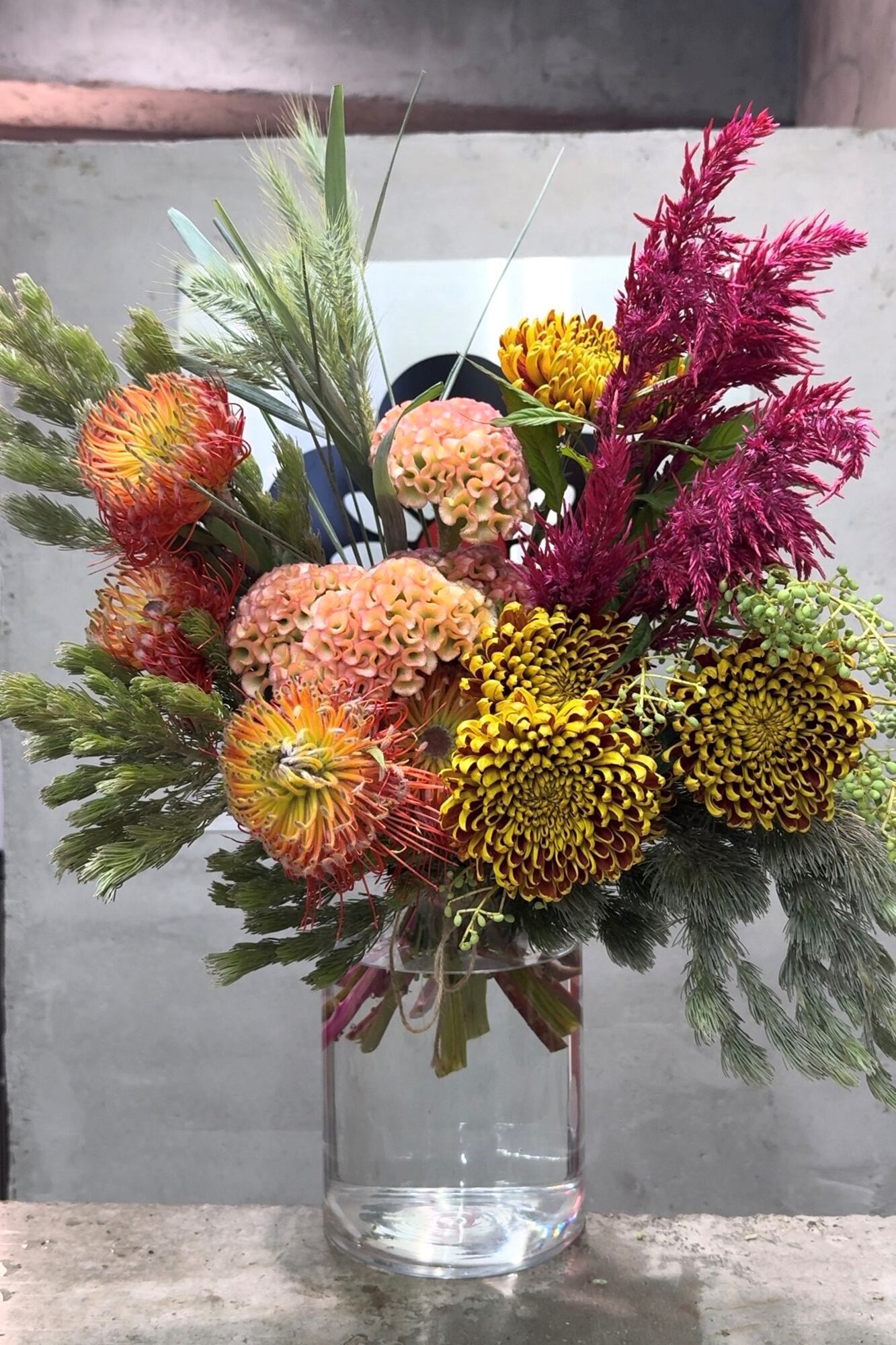 Uno de los ramos creados por Tambi Flower.