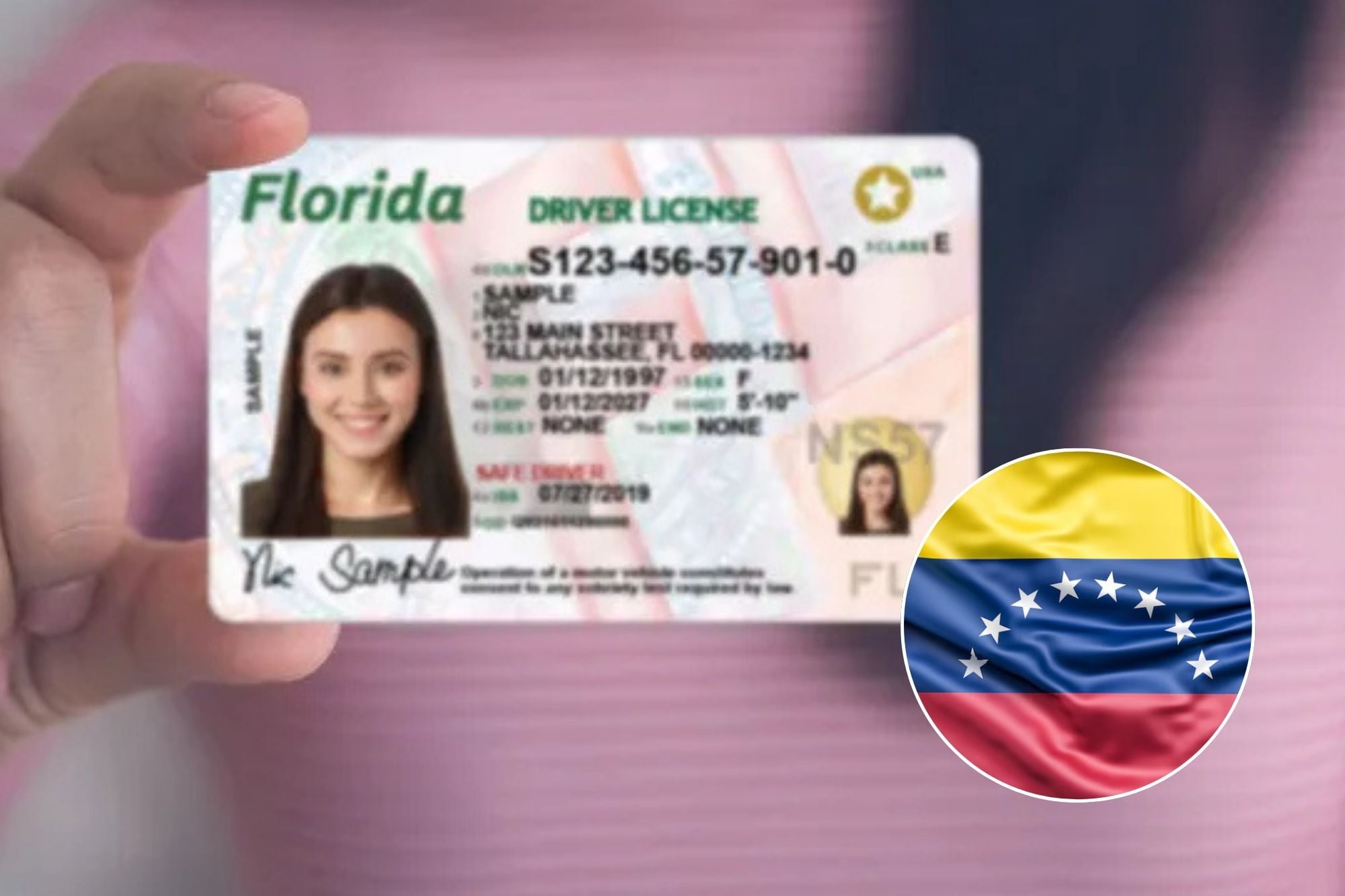 Extensas filas de venezolanos se formaron en la sede del recaudador de impuestos en West Flagler Street y la Avenida 77 en Miami-Dade, donde muchos recibieron autorizaciones temporales de manejo por 60 días