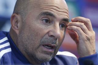 Sampaoli se reunió en Lisboa con Battaglia, Acuña y Salvio