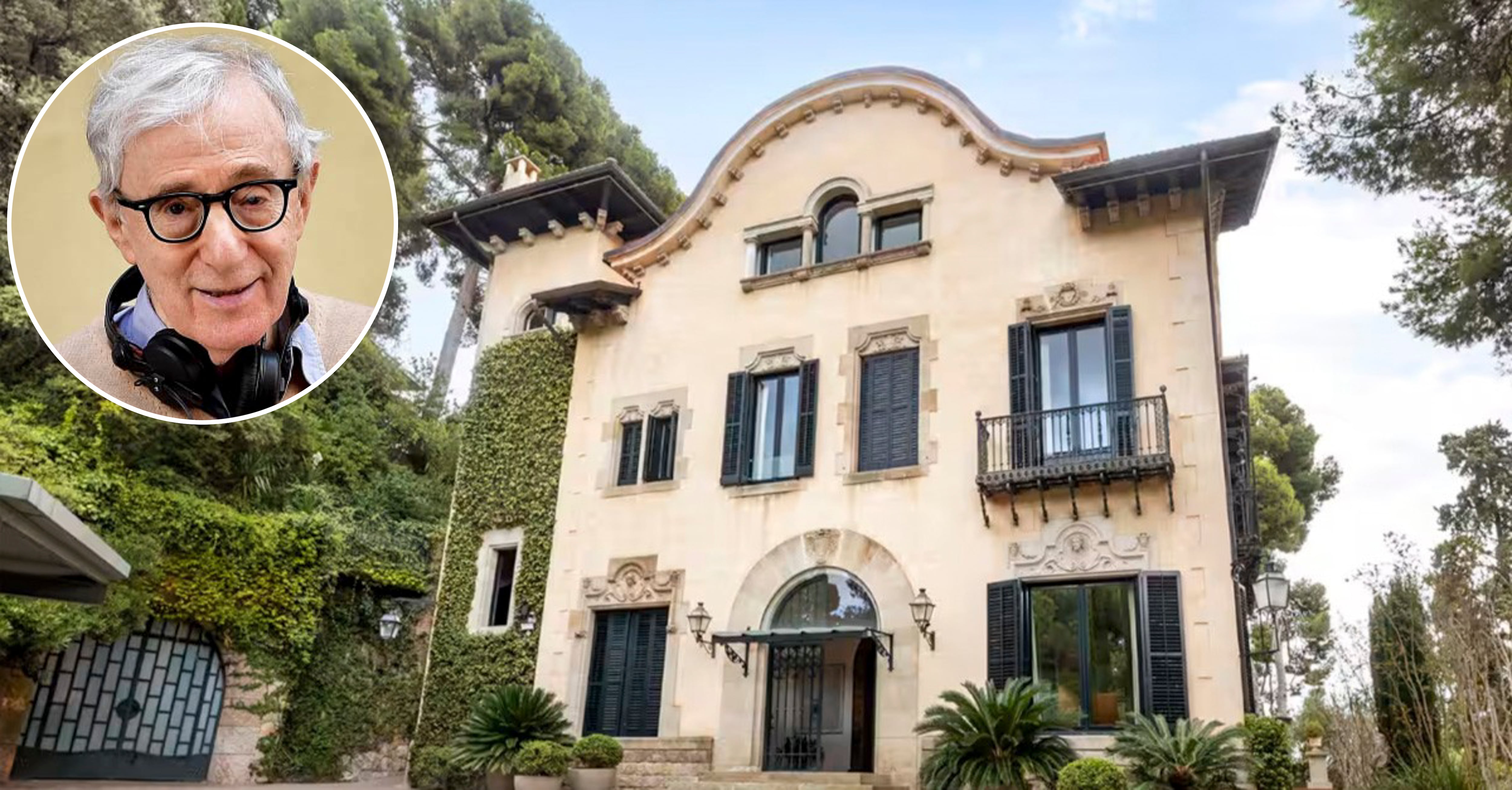 Woody Allen vende su mansión de estilo modernista en Barcelona que es un edificio de patrimonio histórico