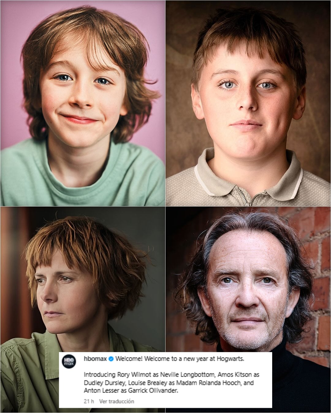 Rory Wilmot será Neville Longbottom, y Amos Kitson, Dudley Dursley. Louise Brealey será Madam Rolanda Hooch y Anton Lesser se pondrá en la piel de Garrick Ollivander
