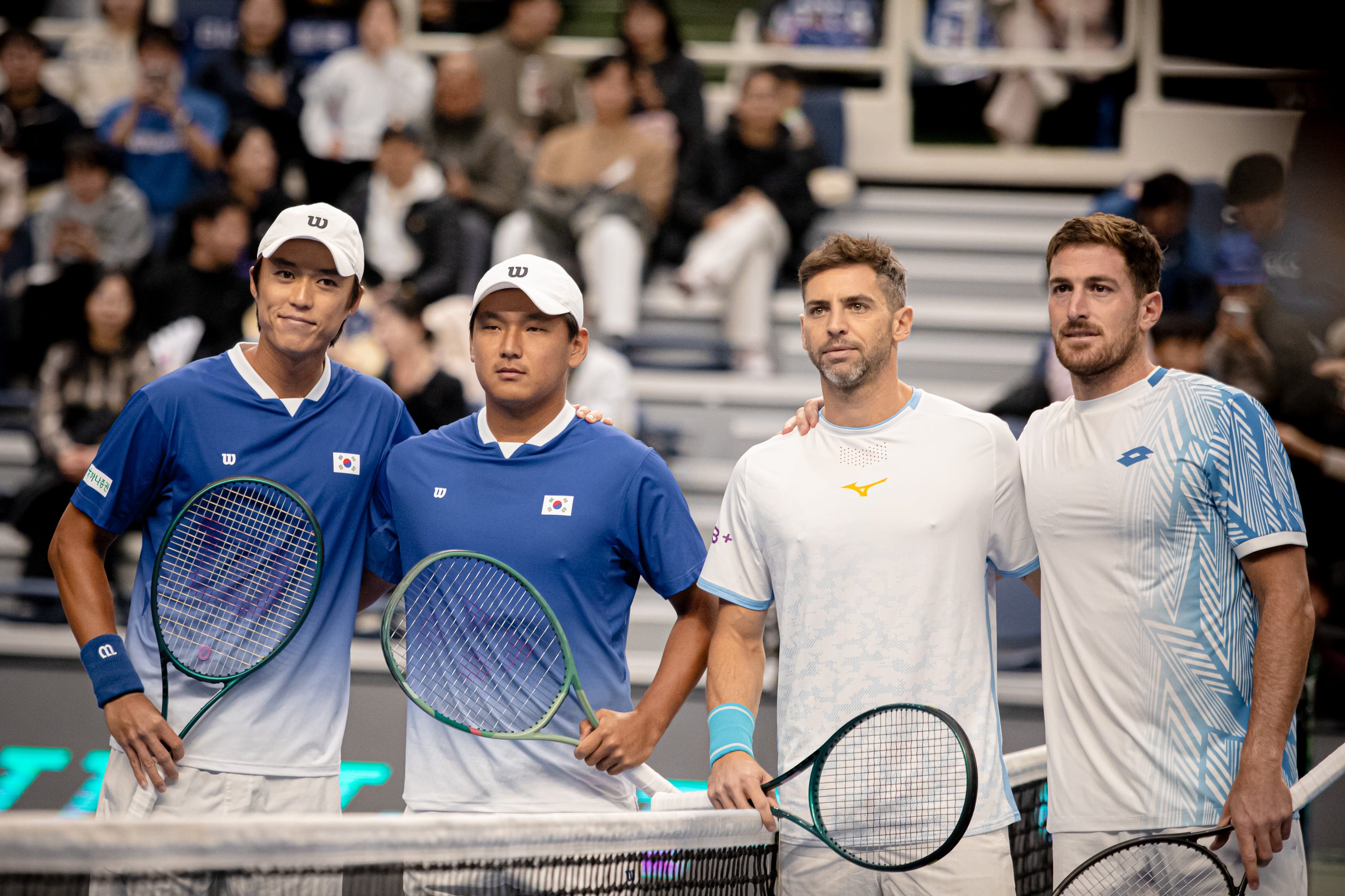 Andreozzi/Gómez vs. Nam/Park en vivo, en la Copa Davis 2026