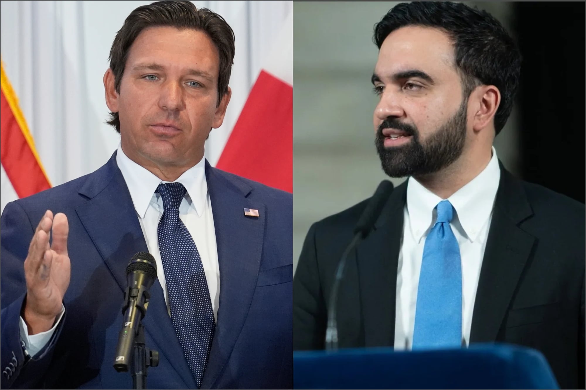 De un modo similar a la postura del alcalde Zohran Mamdani, en los últimos meses DeSantis sostuvo que