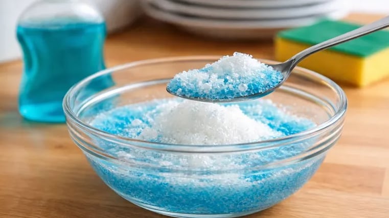 Mezclar detergente con azúcar: el sencillo truco casero que ayuda a limpiar la grasa de los cubiertos