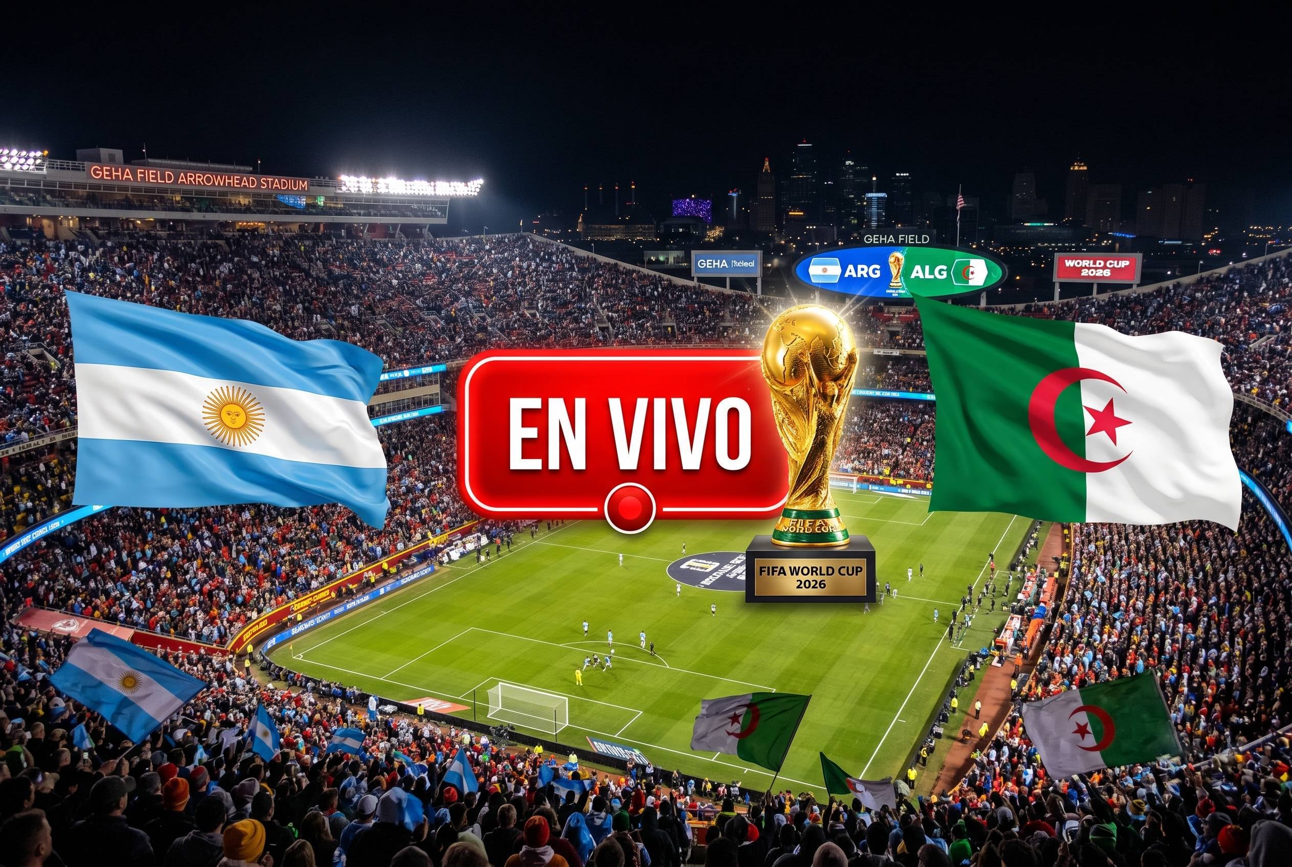 Argentina vs. Argelia: transmisión en vivo y reacciones del triunfo en el Mundial 2026