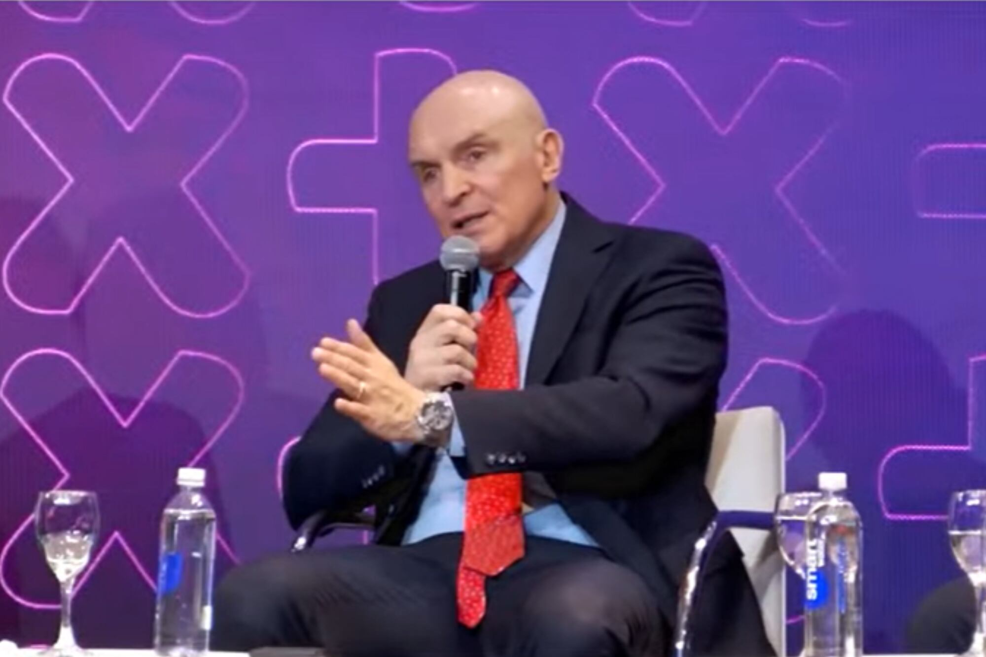 José Luis Espert, uno de los protagonistas de la presentación