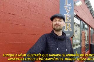 El pronóstico del jefe de los hinchas de Islandia que ilusiona a la Argentina