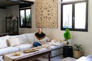 Una casa centenaria en Boedo que se convirtió en una rincón de la India