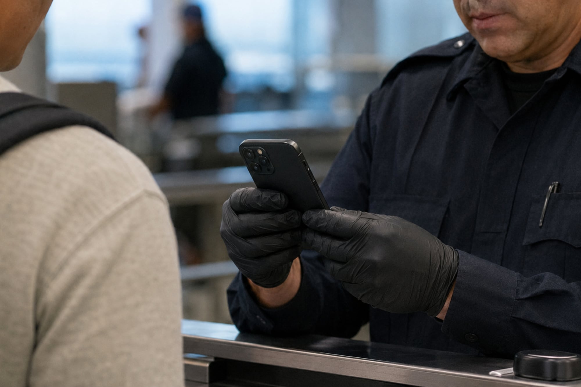 Cuando la inspección no puede completarse en el momento, CBP puede retener temporalmente el dispositivo