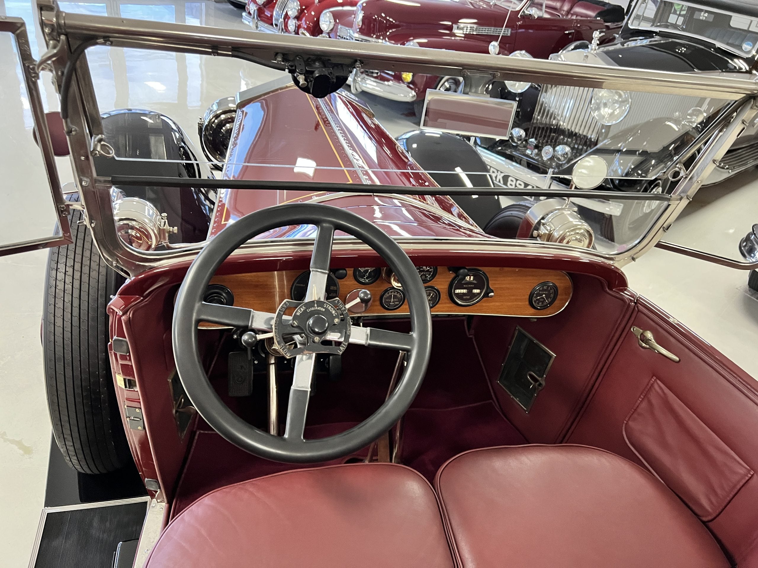 El modelo fue personalizado para que Wilson pudiera acceder sin inconvenientes a pesar de su deteriorado estado de salud y sin sacarse el sombrero