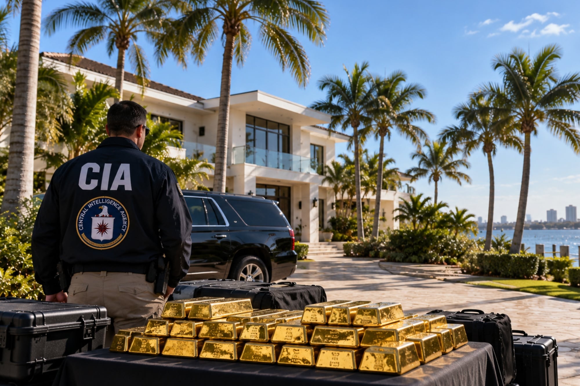 Fue agente de la CIA, compraba casas de lujo en Florida y escondió US$40 millones en lingotes de oro