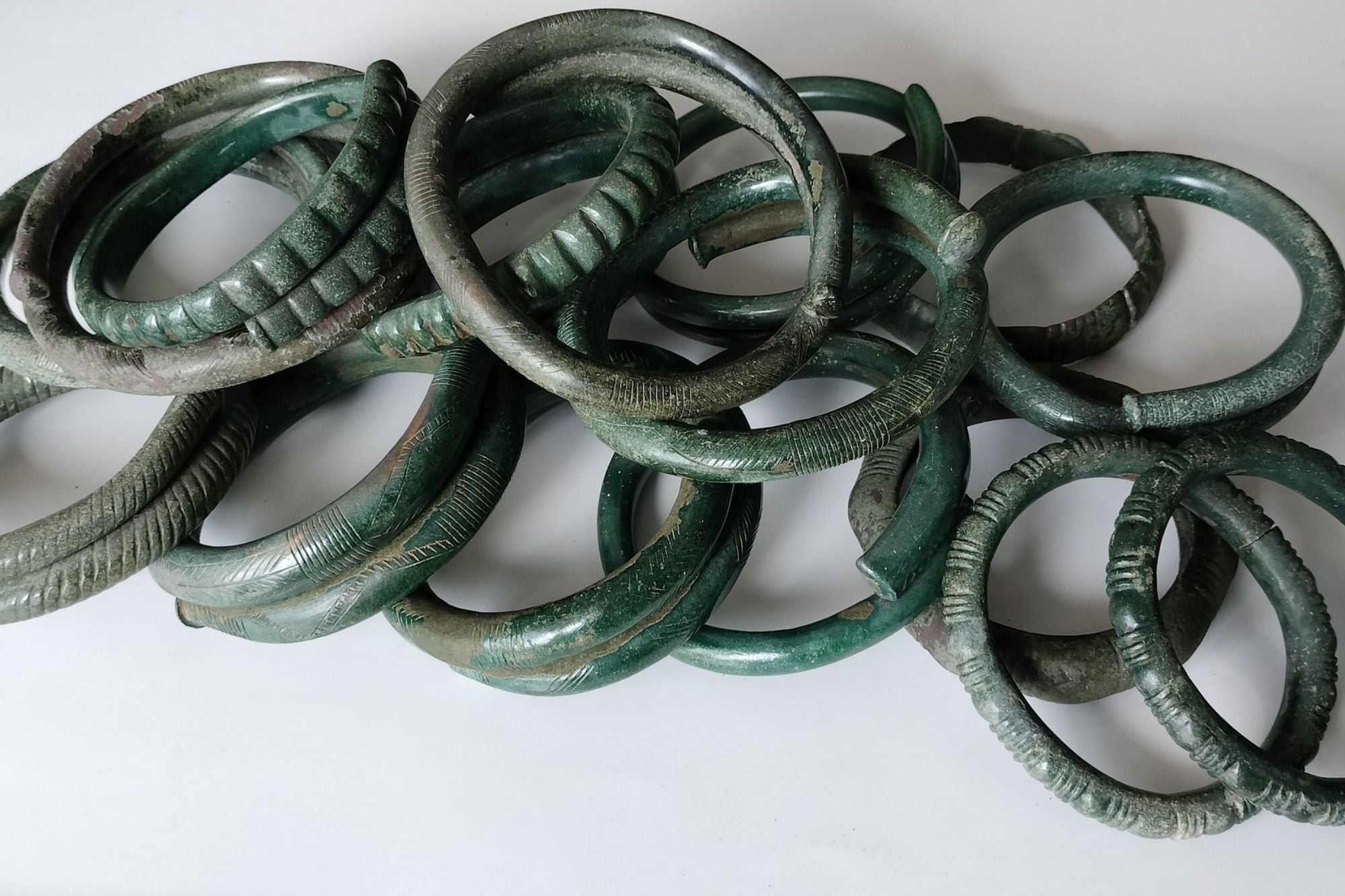 Las piezas se encuentran en perfectas condiciones para su exhibición