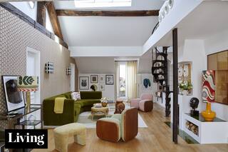 Así renovó su departamento en París el heredero de una icónica marca de géneros y empapelados francesa