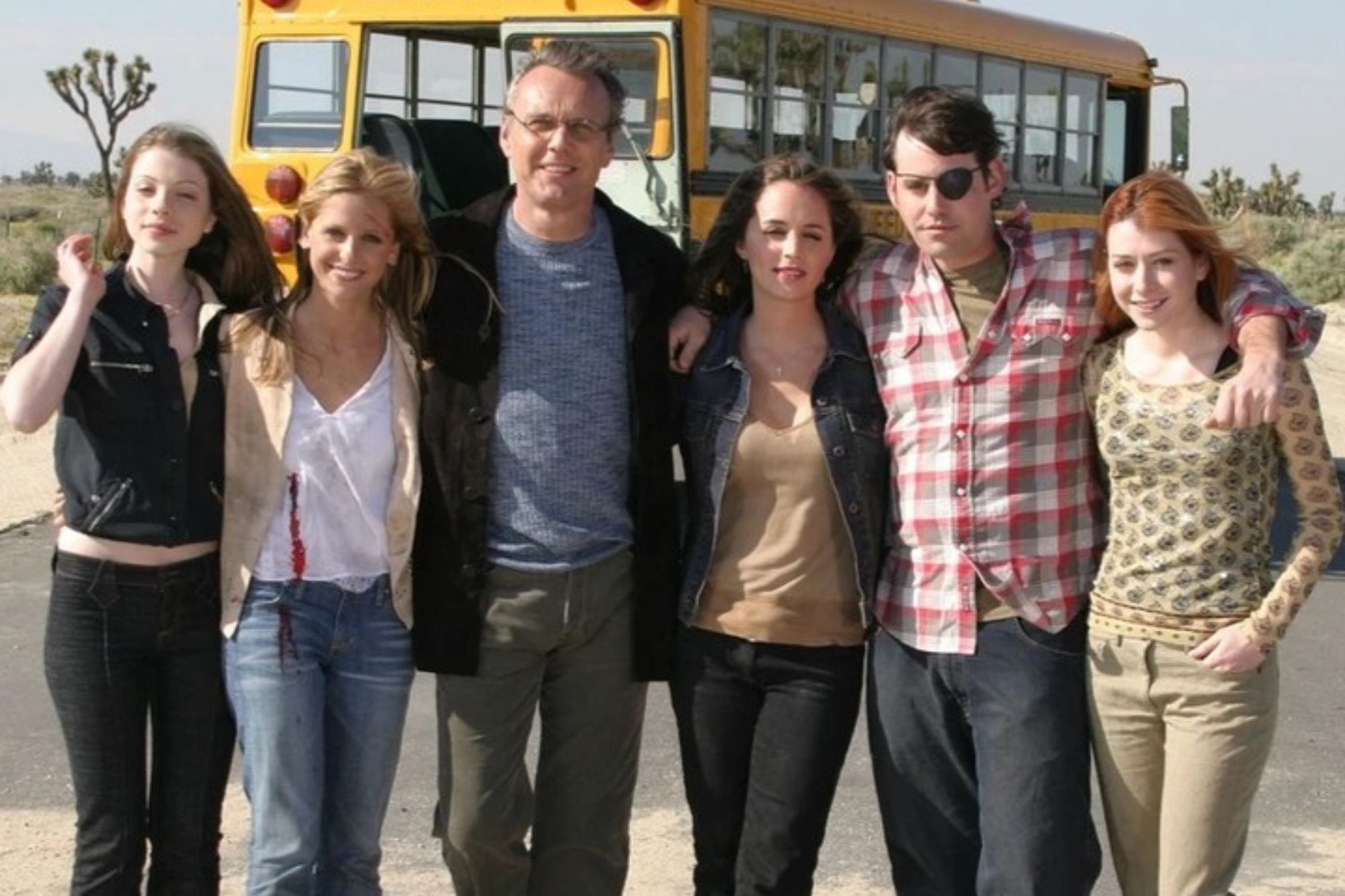 La imagen elegida por Nicholas Brendon para recordar lo que fue Buffy, la cazavampiros