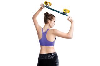 Sale patineta: qué es el skate pilates