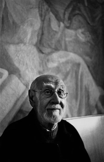 Héctor Schenone, retratado por Aldo Sessa