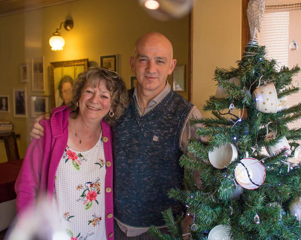 Javier y Susana de la Fuente, cuarta generación al frente de la casa de té Nain Maggie.