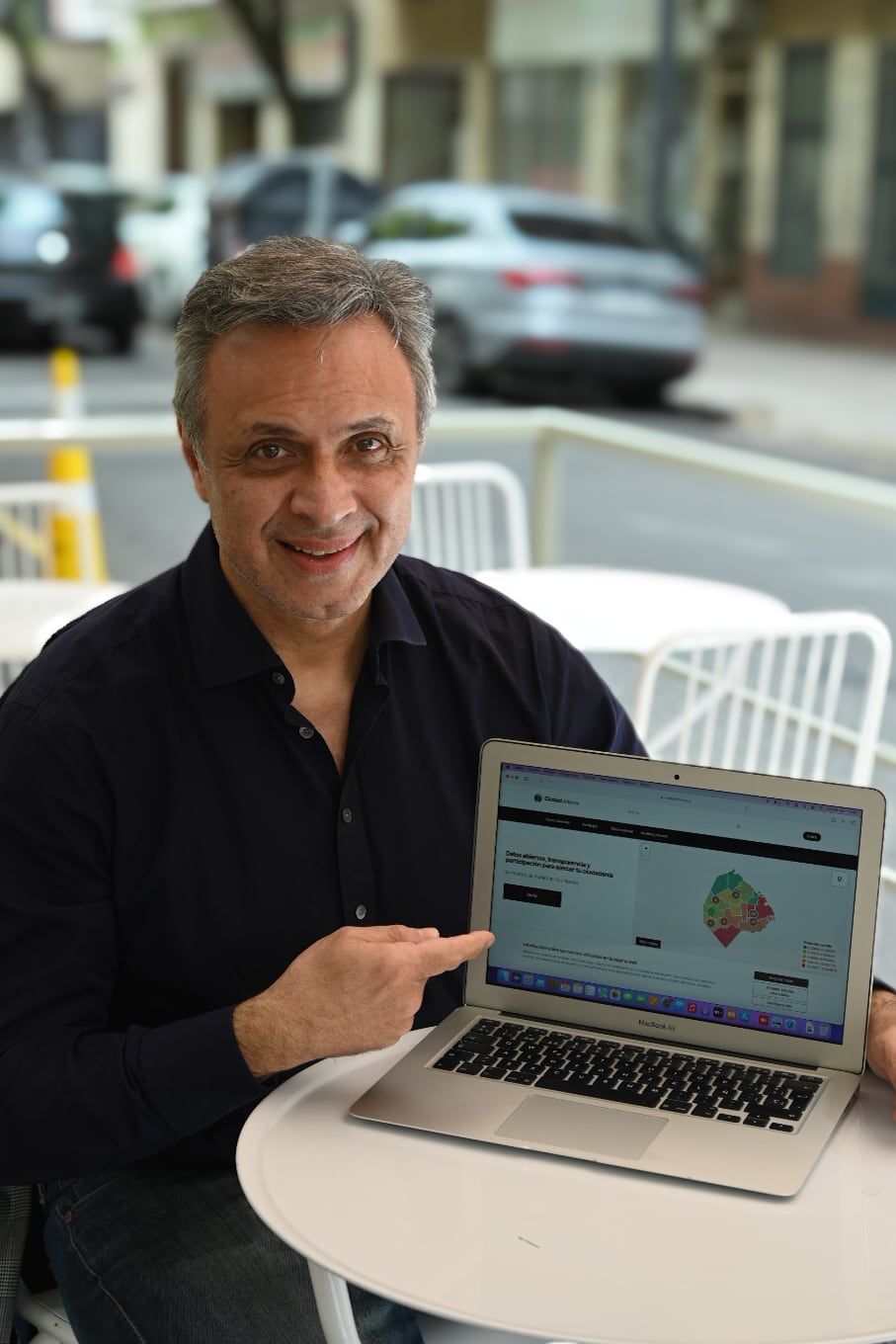 Marcelo Insúa, politólogo y creador de Ciudad Abierta