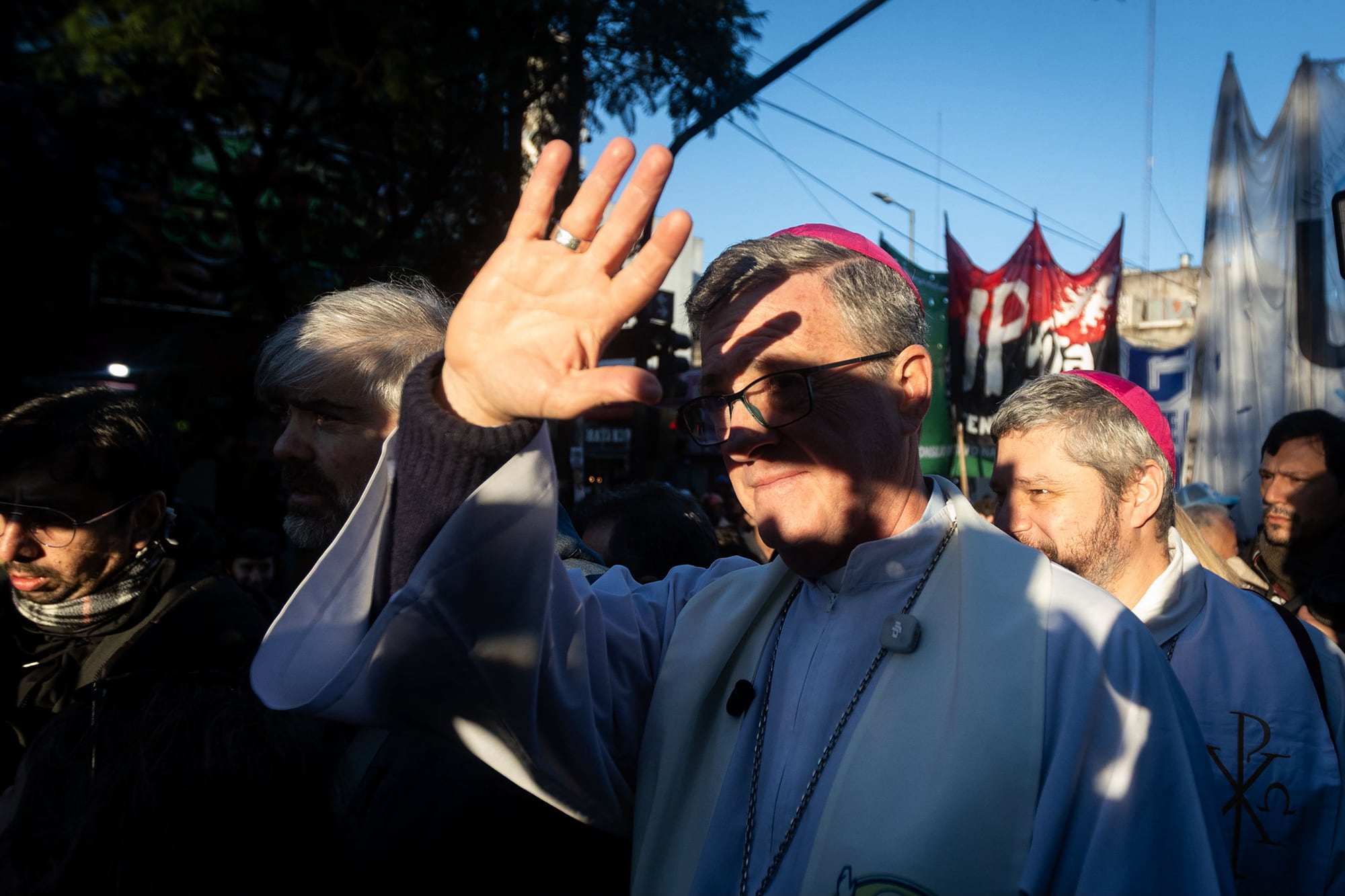 Celebración por el Día de San Cayetano, patrono del pan y del trabajo, en el Santuario de Liniers.