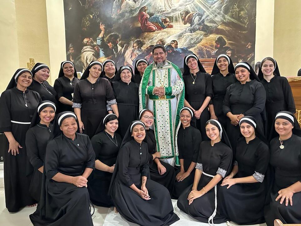 José Ribamar Dias es el líder de la comunidad religiosa que acompaña a la Hermana Eva (Foto: Instagram @servasdemariasantissima)