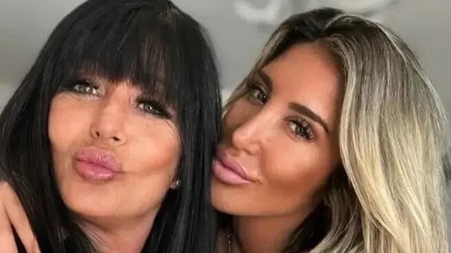 Ayelén Paleo y su madre, Elizabeth Rodrigo