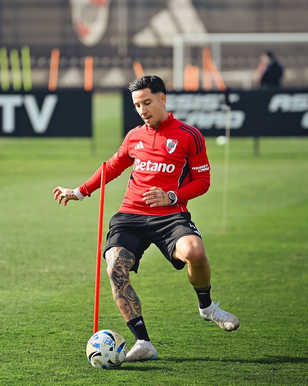 Sebastián Driussi está en la etapa final de su recuperación