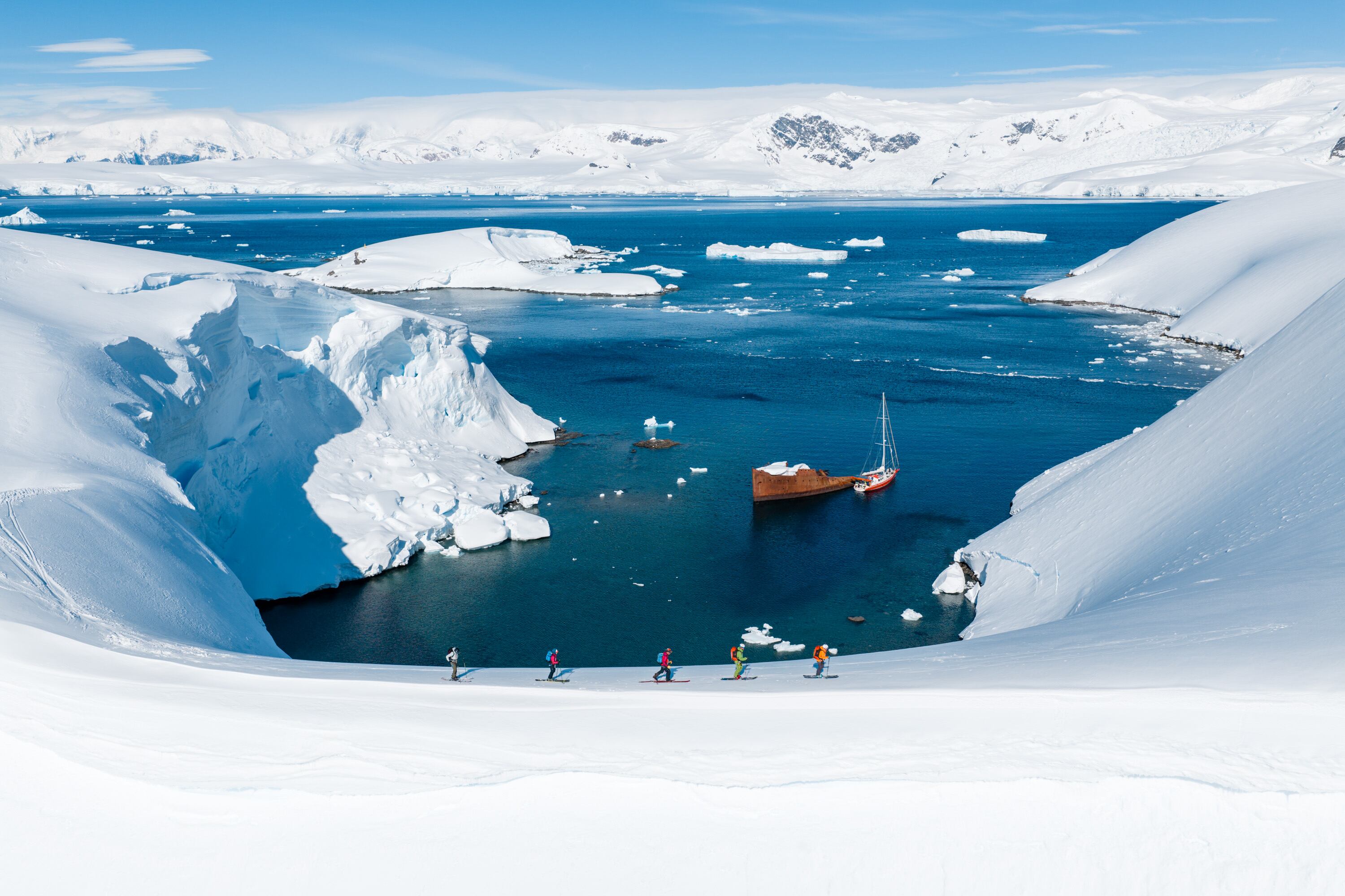 El paisaje es imponente en la Antártida (Foto: Gentileza Marko Magister)
