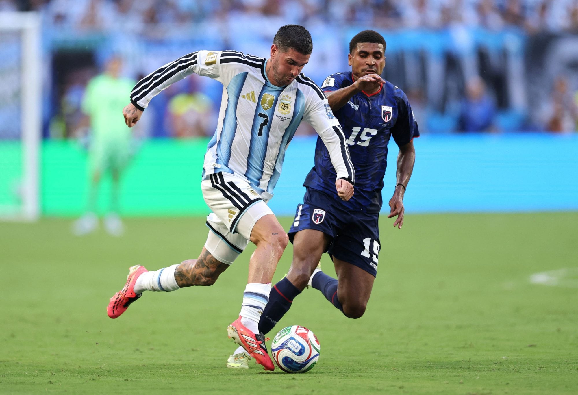 De Paul, uno de los puntos flojos de la Argentina ante Cabo Verde