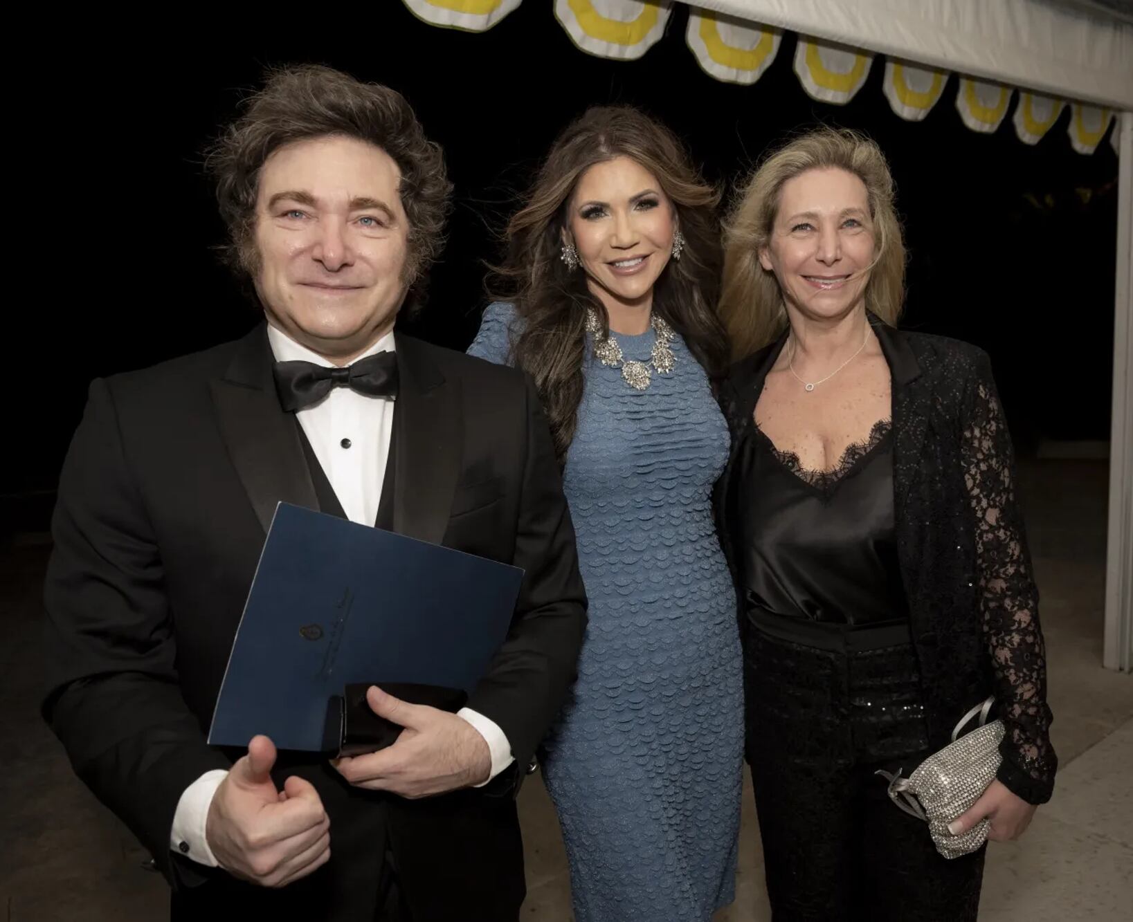 Kristi Noem se reunirá con el presidente de la Argentina, Javier Milei, en Casa Rosada