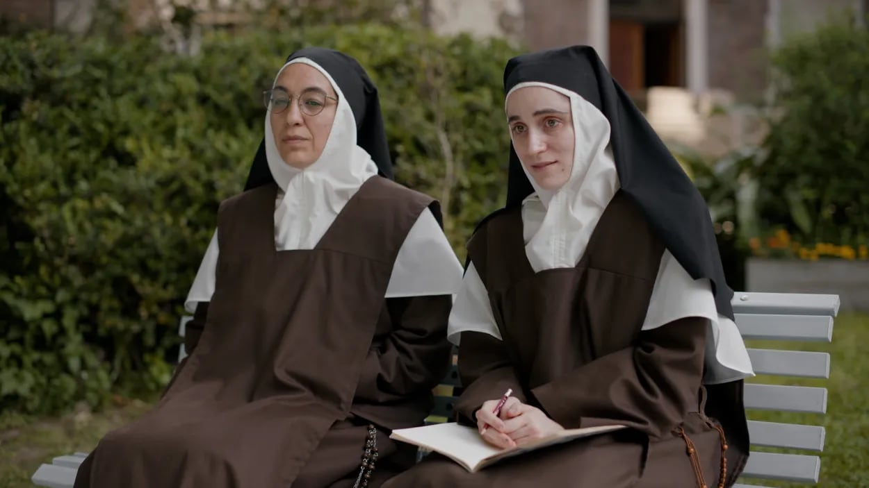 Una escena de la serie que recrea los patios del convento