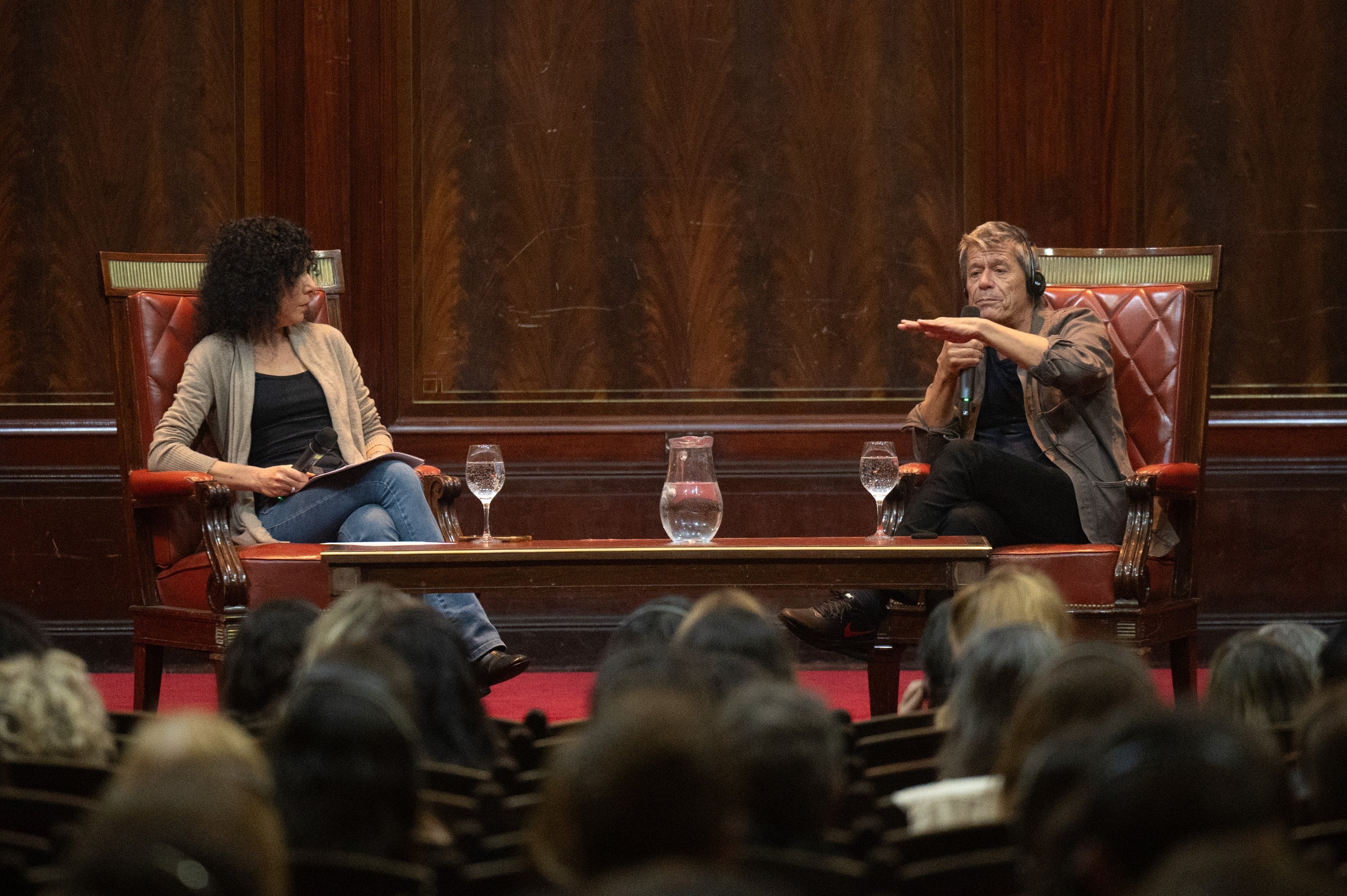 Guerriero y Carrère, ante un auditorio colmado
