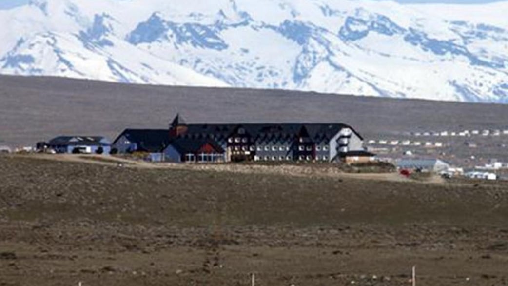 Una de los edificios de Hotesur en El Calafate, Santa Cruz