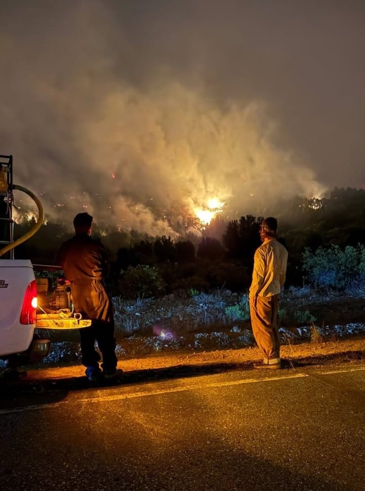 Por la intensidad de las ráfagas tuvieron que cerrar la ruta 71