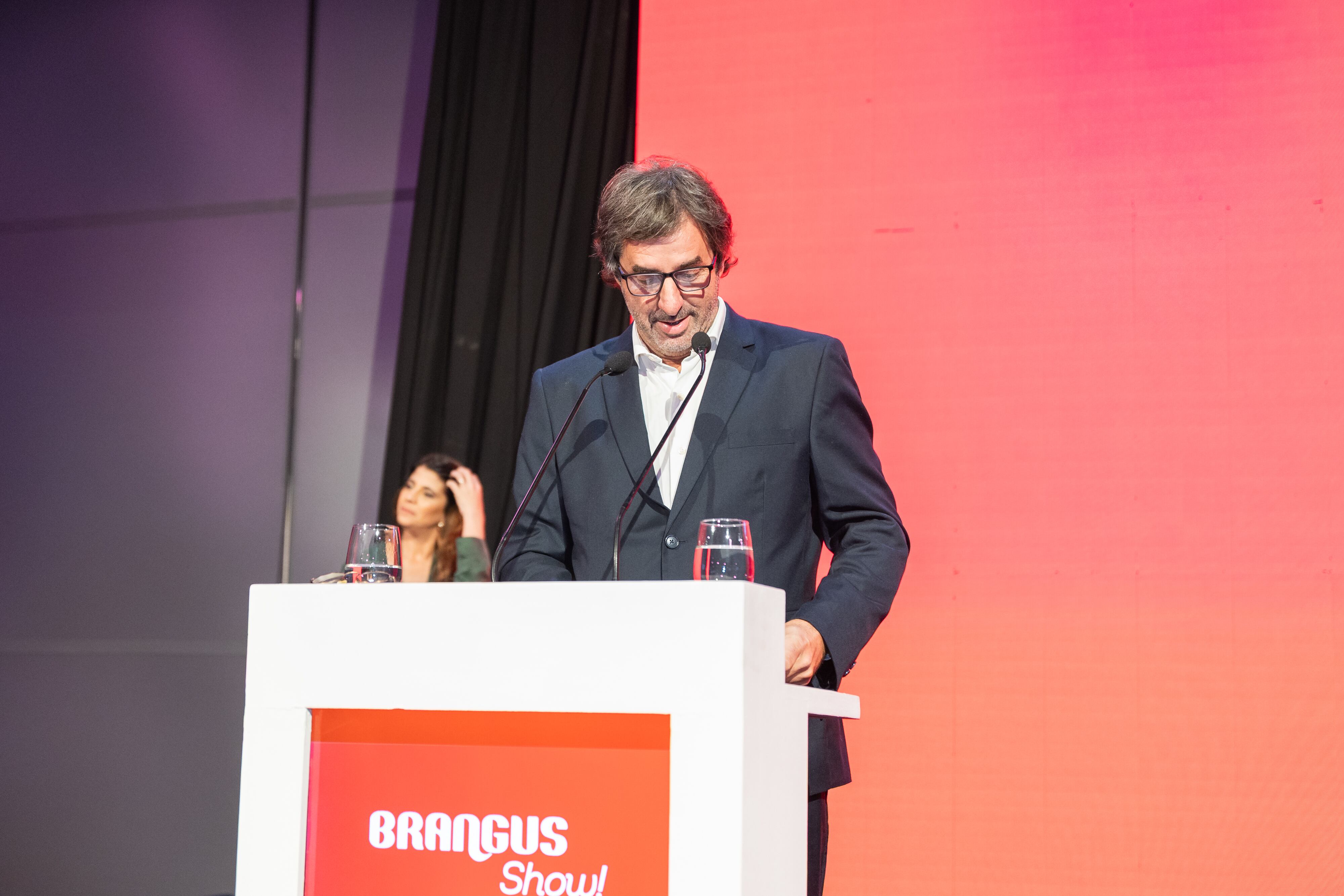 Mauricio Groppo, presidente de Brangus habló en el Brangus Show