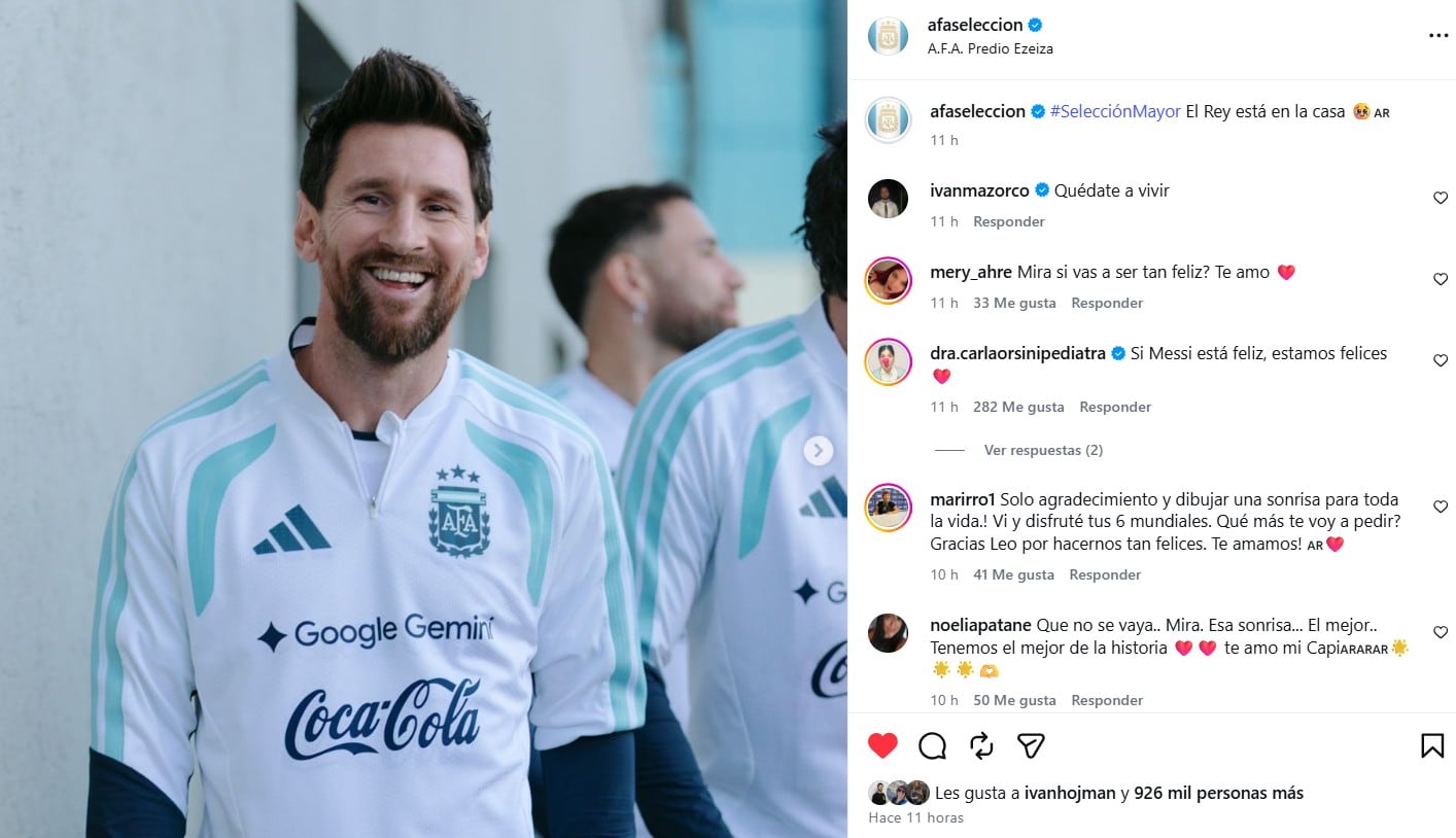 Lionel Messi y sus últimos momentos como jugador de la selección argentina
