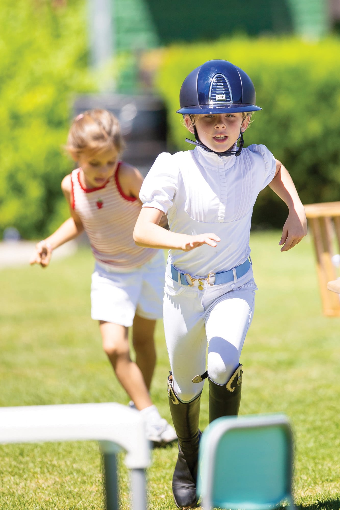 Un momento de risas y juegos entre las hermanas Zavaleta Strom