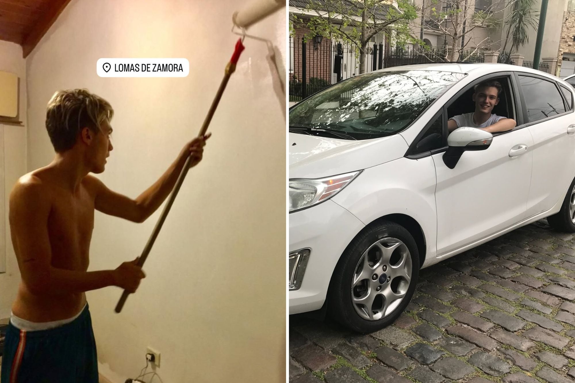 El influencer recordó sus comienzos antes de alcanzar la fama (Fotos: Instagram @ianlucas)