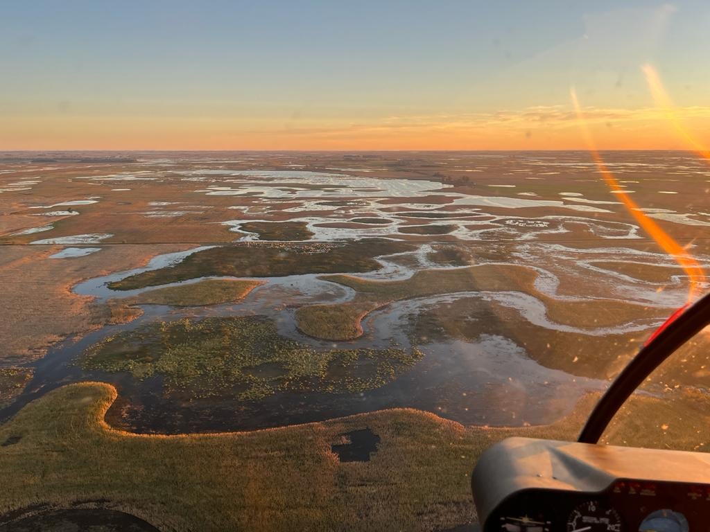 Las imágenes de inundaciones anteriores muestran el riesgo que enfrentan los productores ante la posibilidad de una primavera con abundantes lluvias