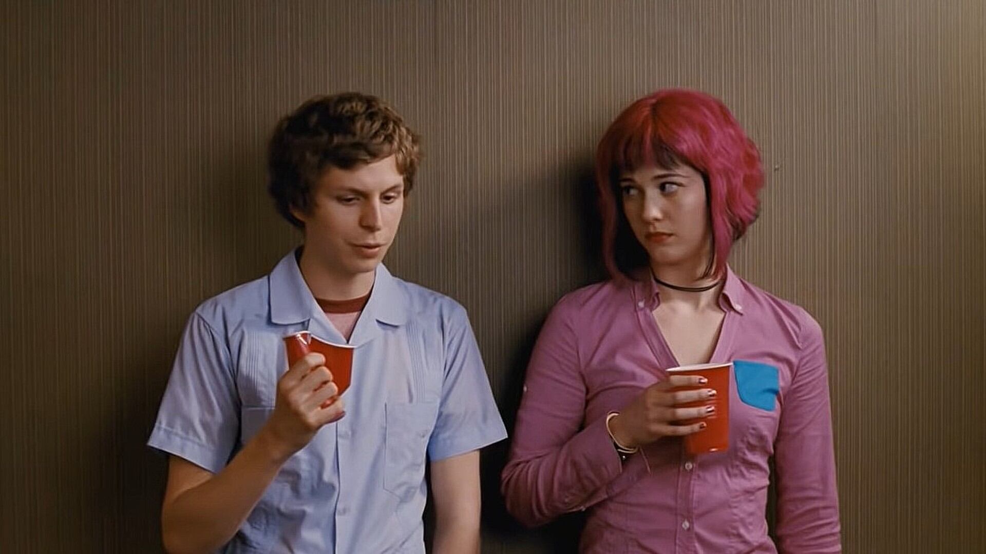 Michael Cera y Mary Elizabeth Winstead en Scott Pilgim vs. los ex de la chica de sus sueños (2010)