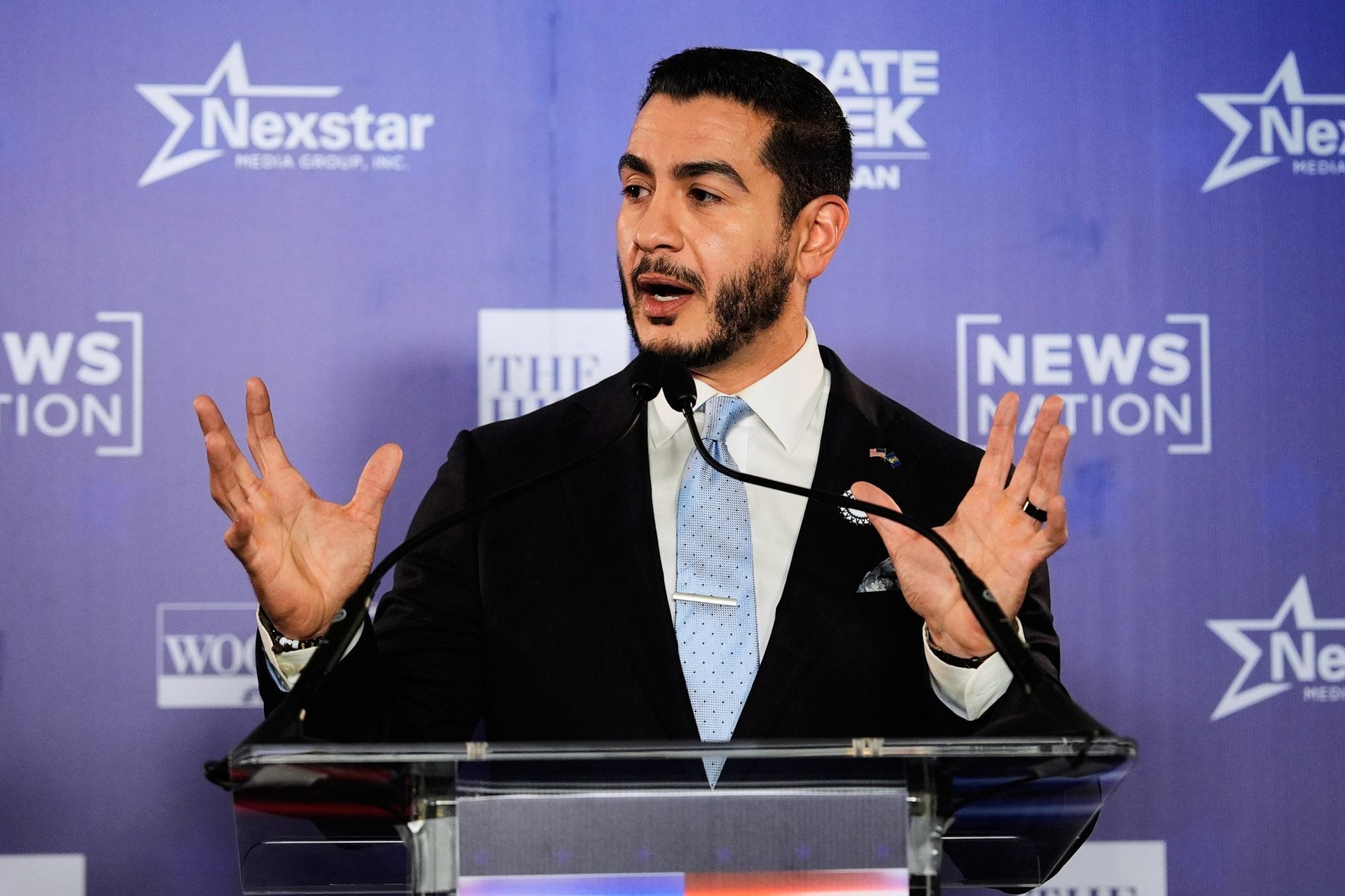 Abdul El-Sayed, candidato demócrata al Senado en el estado de Michigan.
