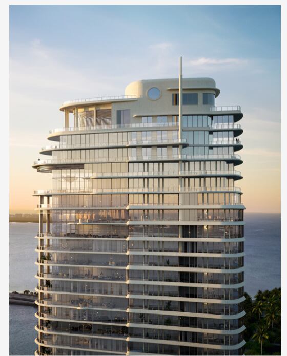 El lujoso condominio St. Regis Residences al 1809 Brickell Avenue iba a contar con 149 residencias