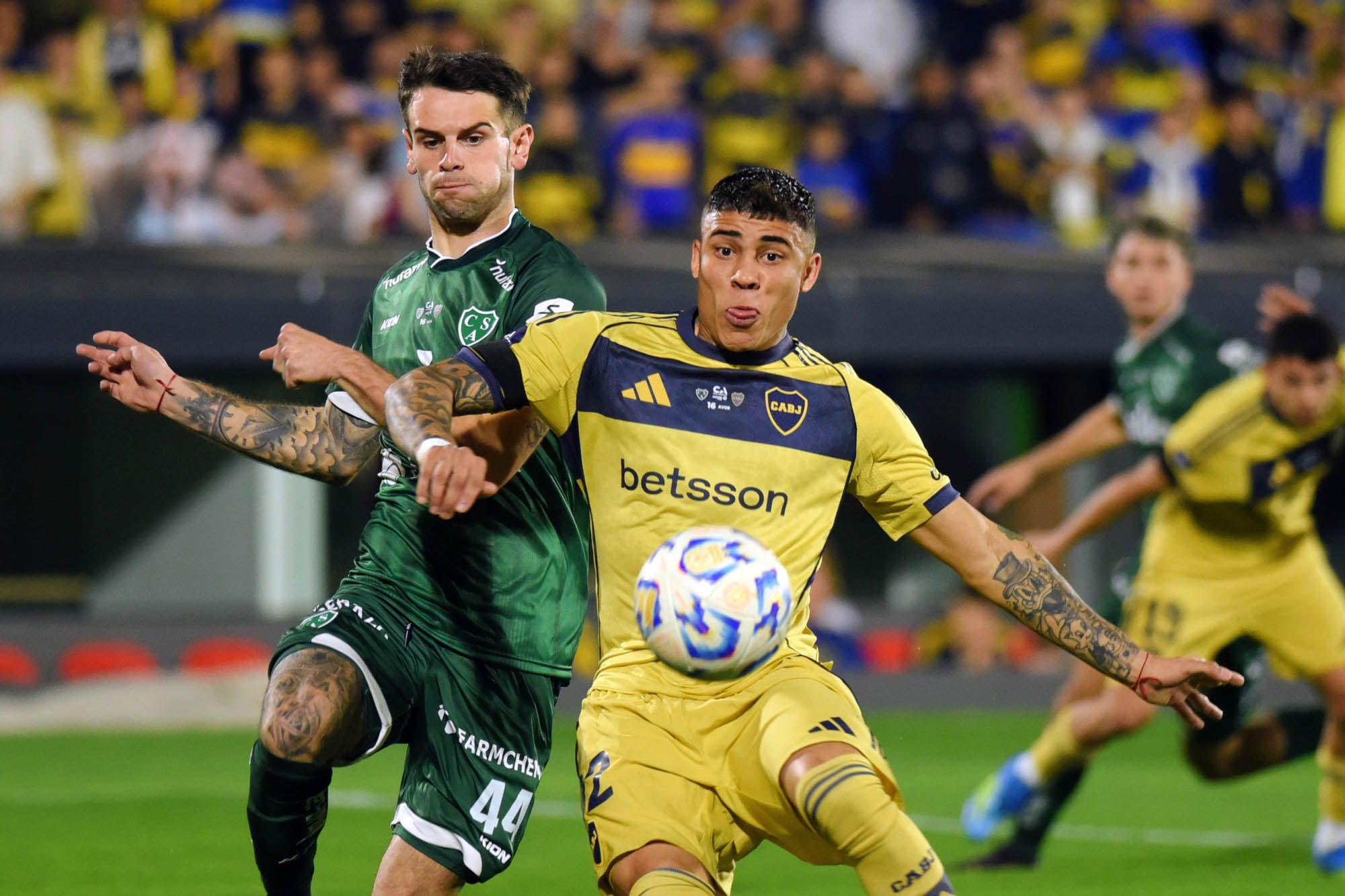 Boca Juniors derrotó a Sarmiento de Junín en Rosario