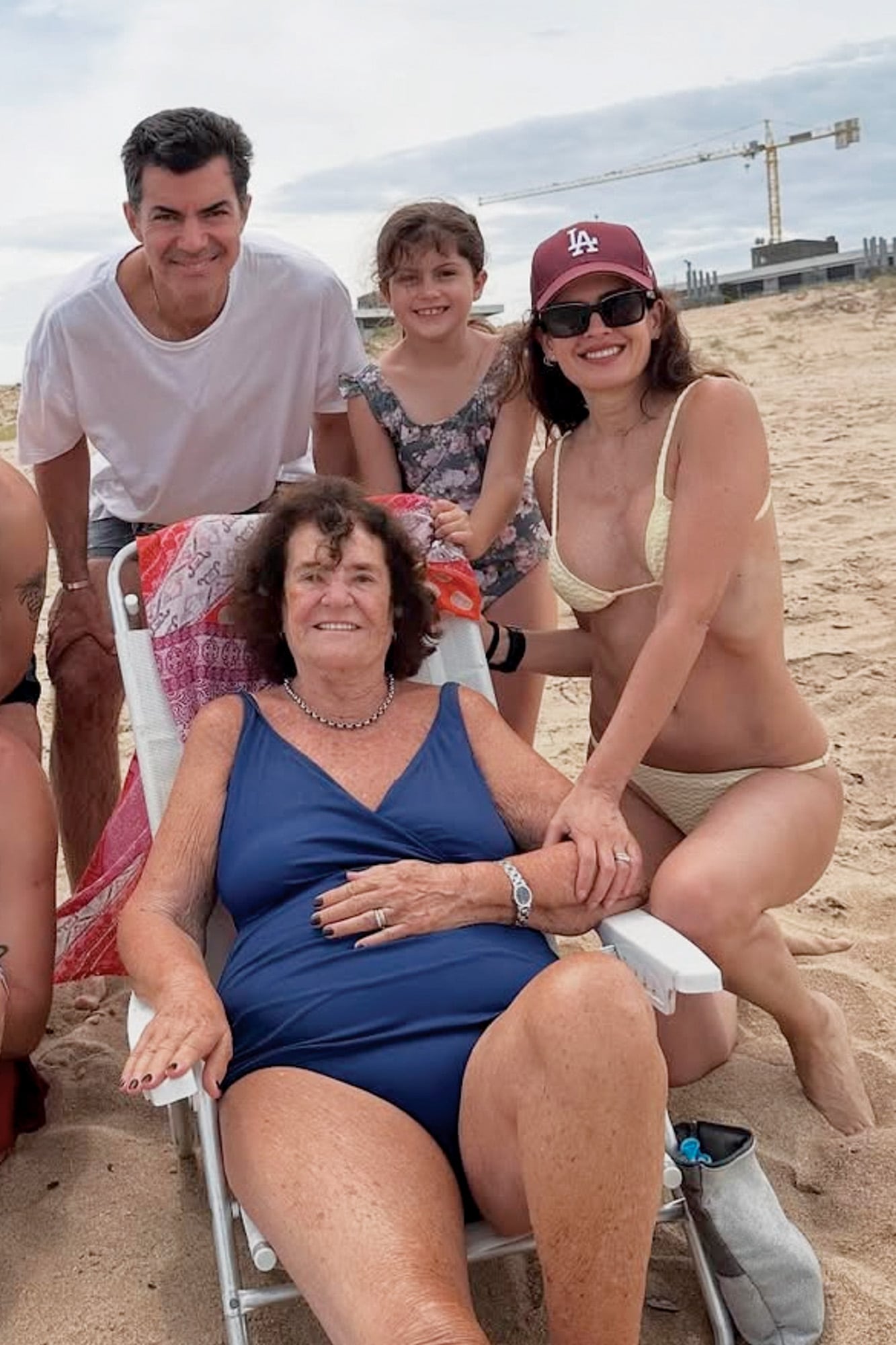 Lizzie, la mamá de Isabel, también forma parte del team esteño